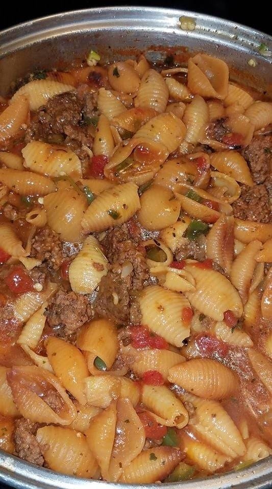 Pasta shells with ground Beef post thumbnail image